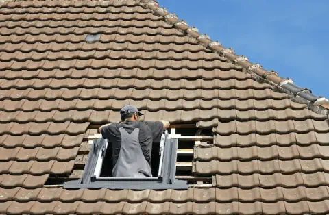 Pose de velux - Voussac